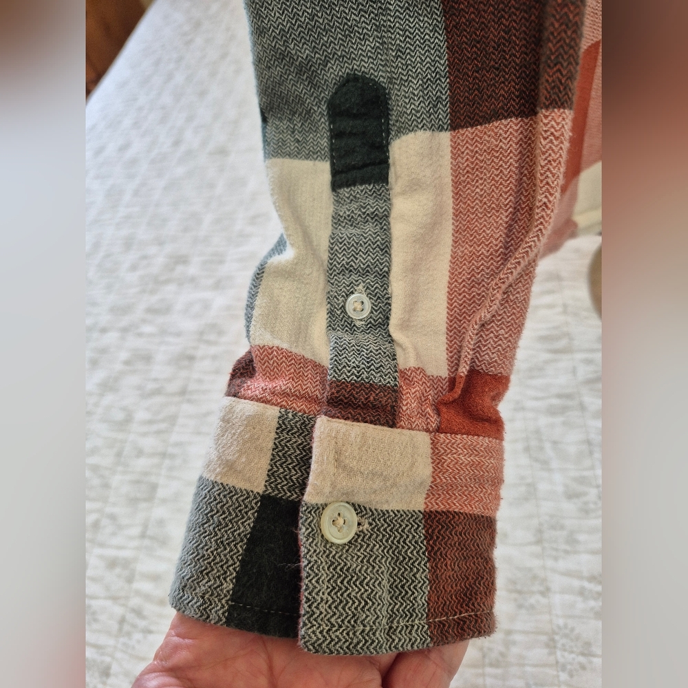 Matix Clothing Company Red and Black Men's Plaid Shirt - Picture 3 of 7
